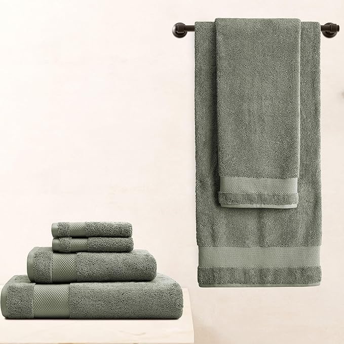 BIOWEAVES 100% Organic Cotton 700 GSM Plush Premium Washcloths 13" x 13" GOTS - Image 5