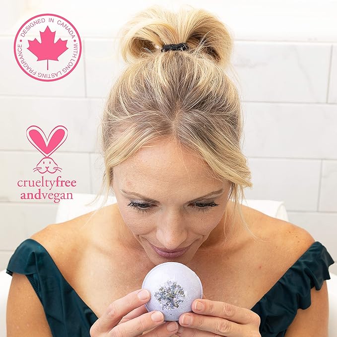 12 XXL Bubbly Organic Bath Bombs Gift Set - Image 7