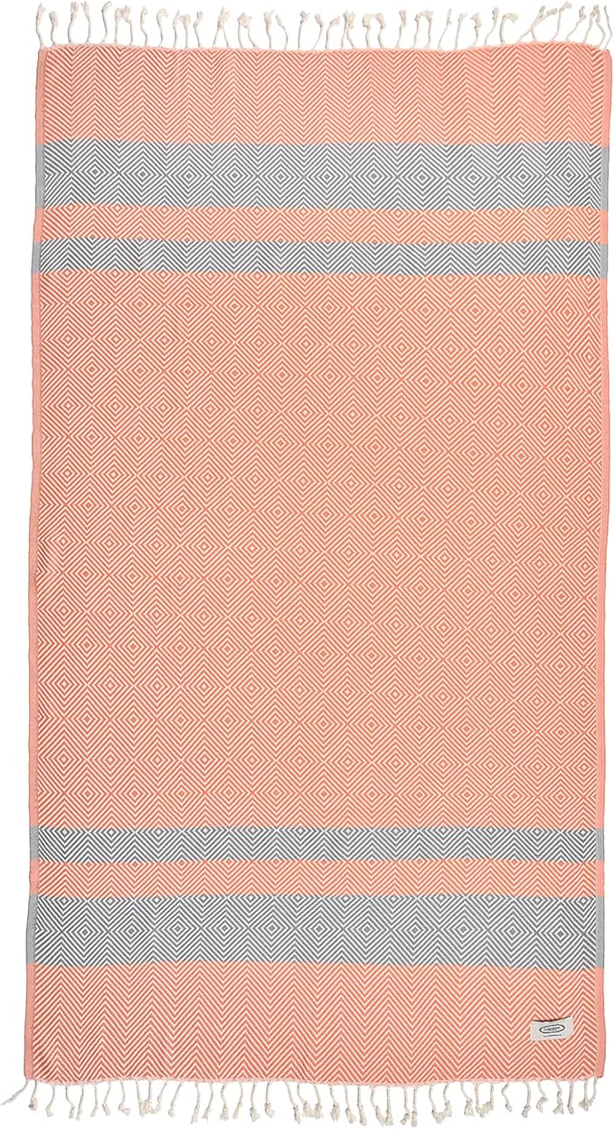 Beach Towel | Cotton Beach Towels, Sand Free, Highly Absorbent, Quick Dry by LA%60HAMMAMFINELIVING