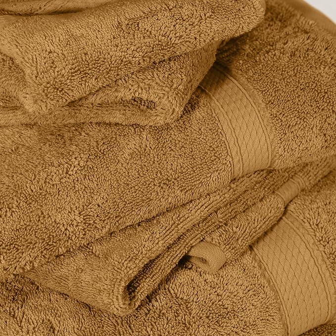 Superior Egyptian Cotton Pile 6-Piece Towel Set, Includes 2 Bath, 2 Hand - Image 8