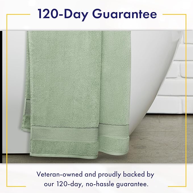 Alusa Home 100% Organic Zero-Twist Cotton Towels - Image 5