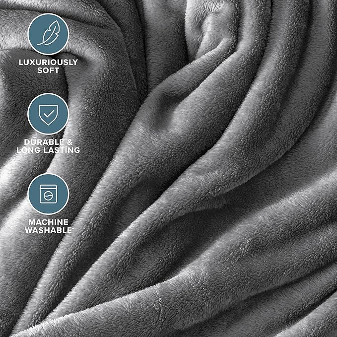 Bare Home Fleece Blanket - Image 7