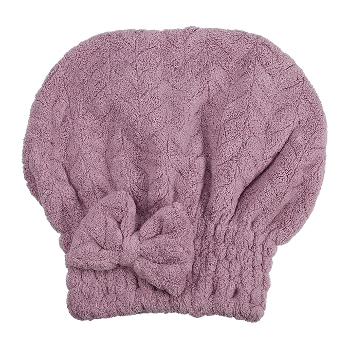 VOCOSTE Diamond Shape Hair Drying Towel Dry Cap, Quick Drying, Lightweight by VOCOSTE