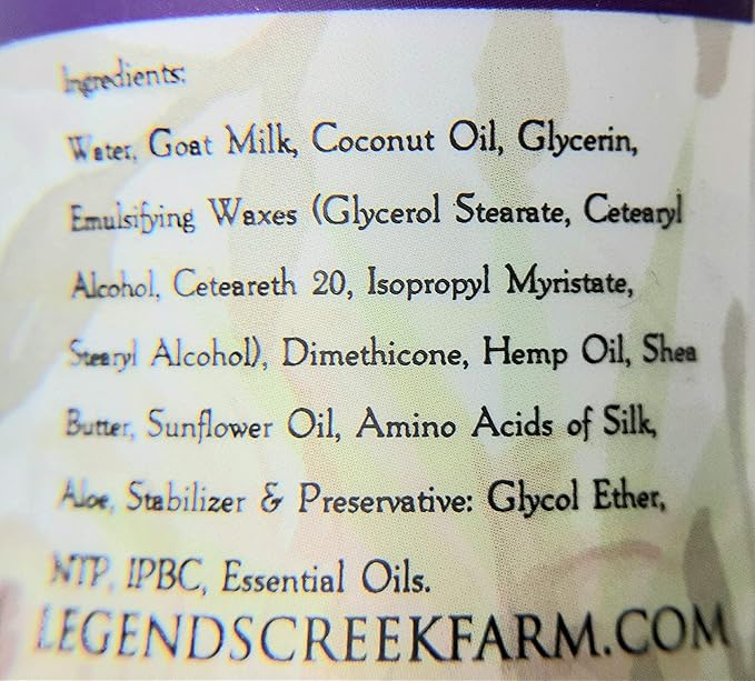Legend's Creek Farm Goat Milk Lotion - Image 6