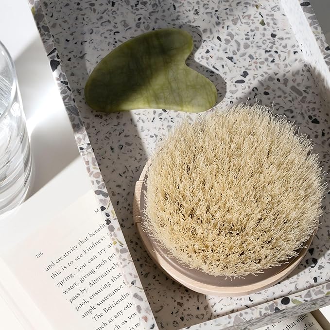 EcoTools Dry Body Brush, for Post Shower & Bath Skincare Routine, Removes Dirt - Image 6