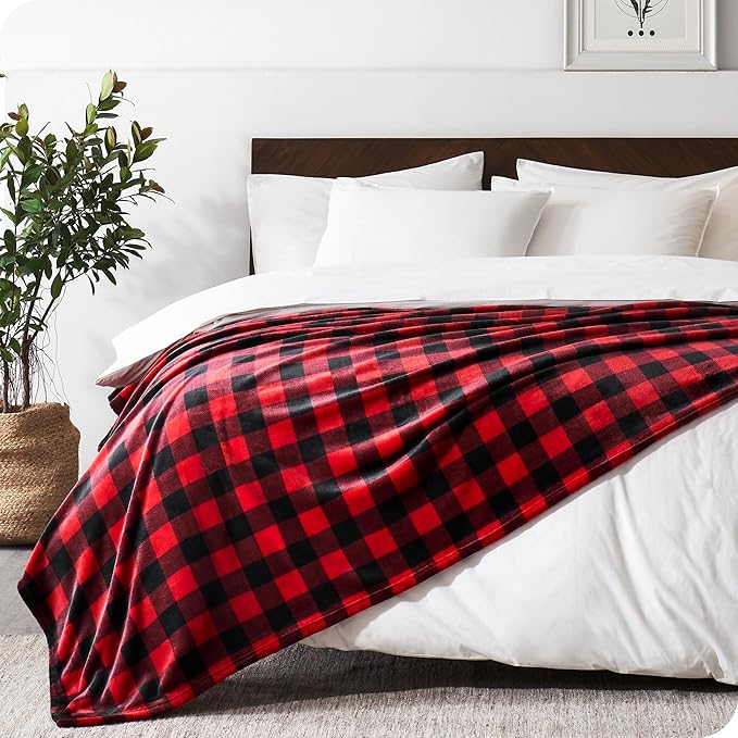 Bare Home Textured Fleece Blanket - Image 4