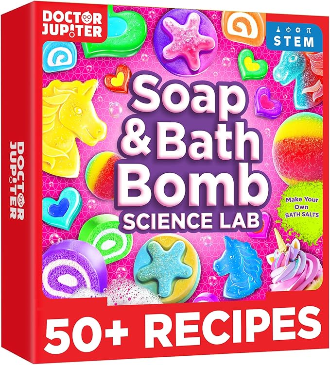 Doctor Jupiter Soap & Bath Bomb Making Kit by DoctorJupiter