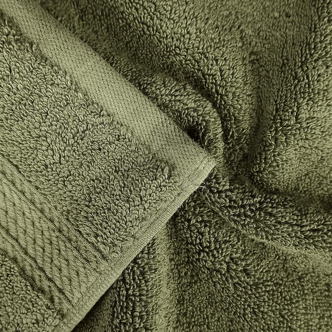 Superior Egyptian Cotton Pile 8 Piece Towel Set, Includes 2 Bath, 2 Hand - Image 7