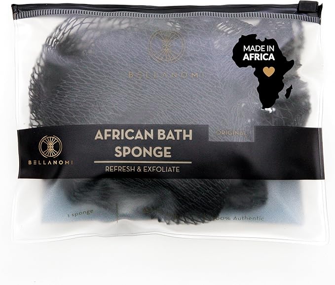 BELLANOMI African Exfoliating Net Sponge, Ethically sourced from Nigeria - Image 2