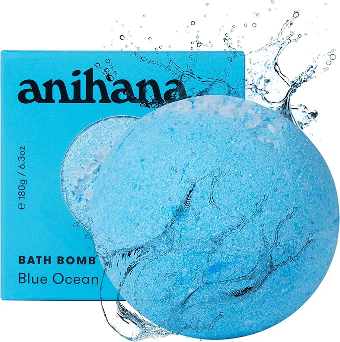 ANIHANA Bath Bomb with Coconut Oil, Paraben Free, Hand-Crafted Luxury Fizzers by Anihana