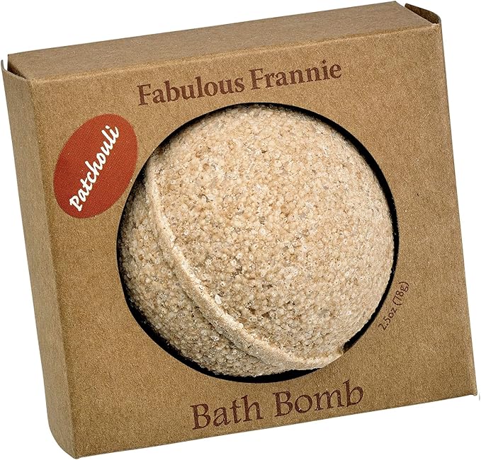 Fabulous Frannie Patchouli Natural, Handmade Bath Bomb Gift Set, Rich in by Fabulous+Frannie