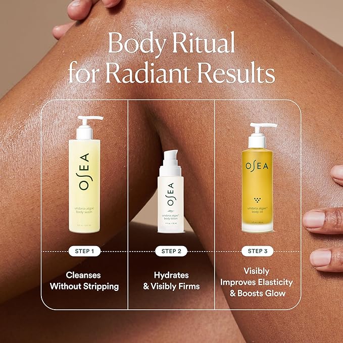 OSEA Undaria Body Glow Trio – Hydrating Body Care Gift Set Mother's Day Limited - Image 4