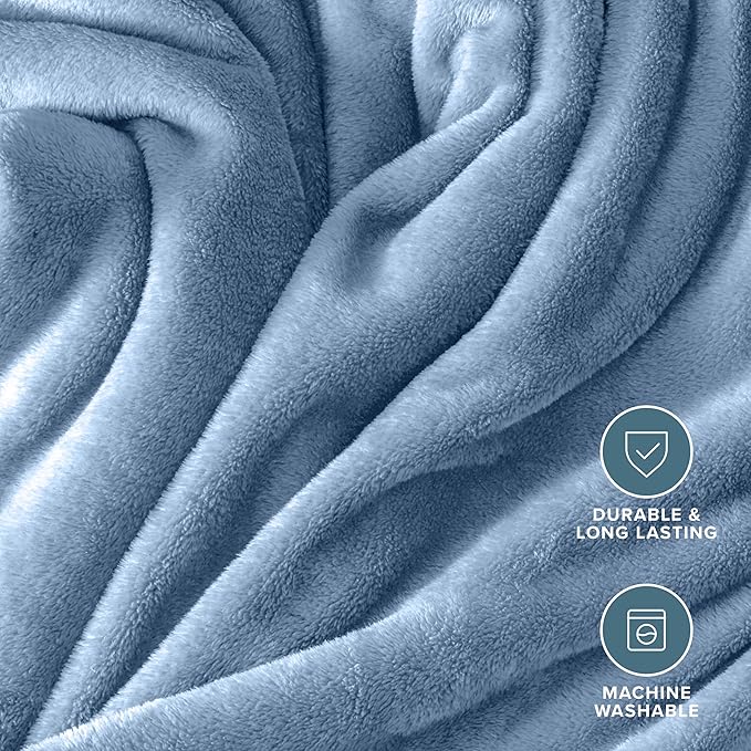 Bare Home Fleece Blanket - Image 5