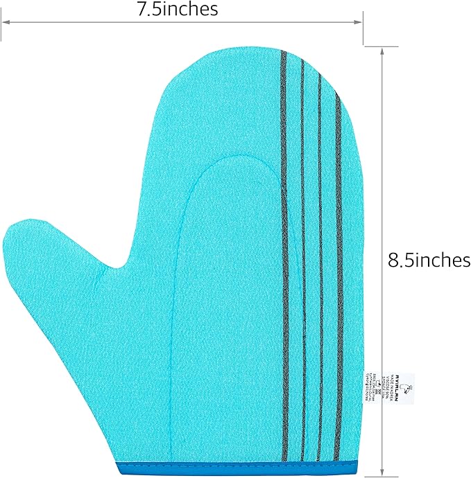 Exfoliating Glove Korean Skin Care Body wash loofah face Lip Body Scrub Dry - Image 8