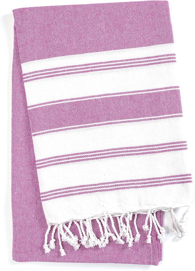 Goroly Home Cotton Turkish Peshtemal Beach Towel, Extra Large, Thin Quick Dry - Image 4