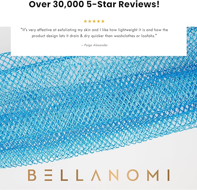 BELLANOMI African Exfoliating Net Sponge, Ethically sourced from Nigeria - Image 3