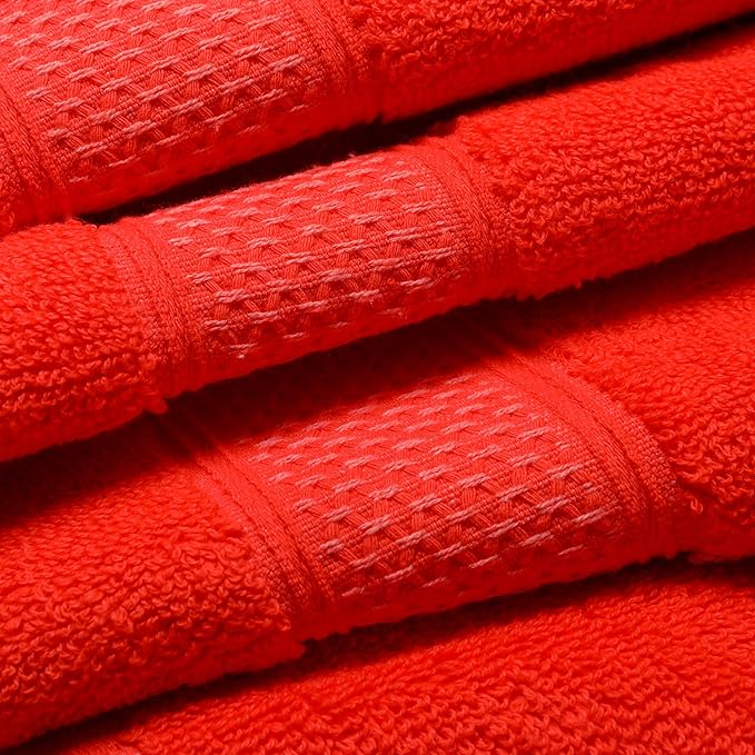 Cotton Bath Towels Set, 2-Piece Set Super Absorbent Quick Drying, Suitable - Image 6