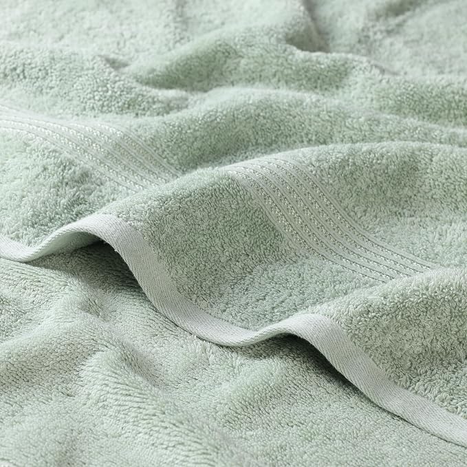 Superior Egyptian Cotton 9-Piece Towel Set, Guest Bath Decor Essentials - Image 3
