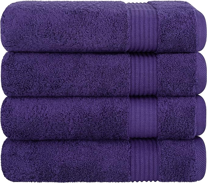 Cotton Paradise 4 Piece Turkish Bath Towels - Image 6