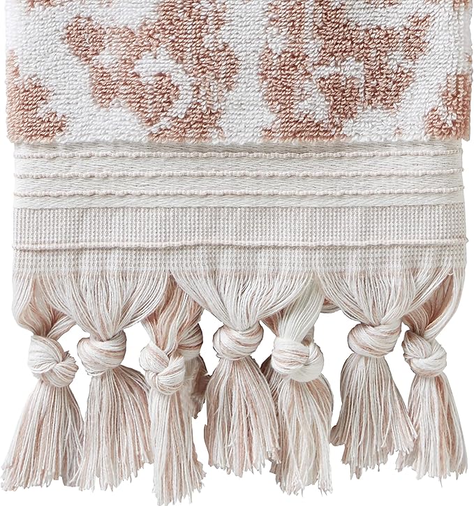 SKL Home Mirage Fringe 2 Bath, 2 Hand Towel Set - Image 2