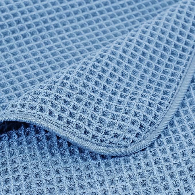 POLYTE 430 GSM Microfiber Oversize Quick Dry Lint Free Bath Towel, 60 x 30 in - Image 7