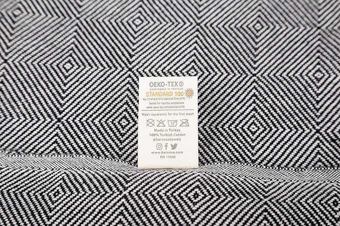 Bersuse 100% Cotton Milas XL Throw Blanket - Image 7