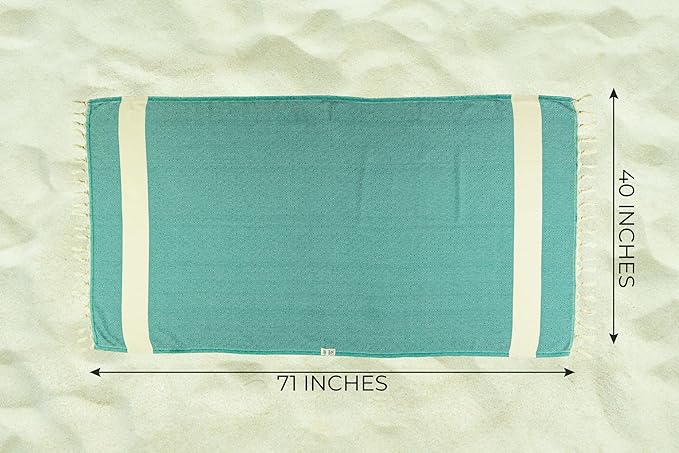 Turkish Beach Towels Oversized Clearance XL 40x71- Sand Free Beach Towel- 100% - Image 6
