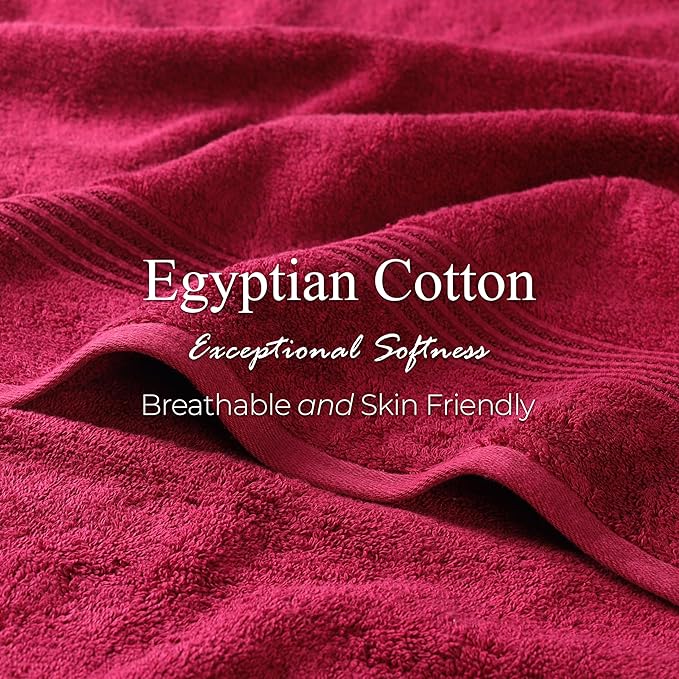 Superior Egyptian Cotton 3-Piece Towel Set, Basic Towels - Image 7