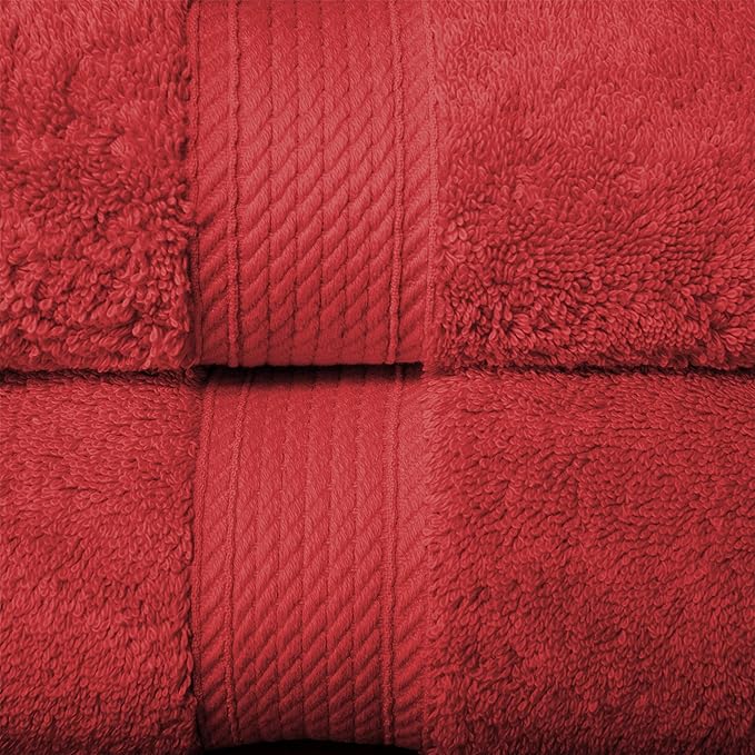 Superior Egyptian Cotton Pile 10 Piece Towel Set, Includes 2 Bath, 4 Hand - Image 7