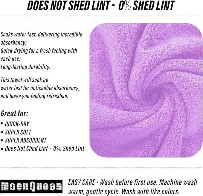 MOONQUEEN 18 Pack Premium Hand Towels - Image 4