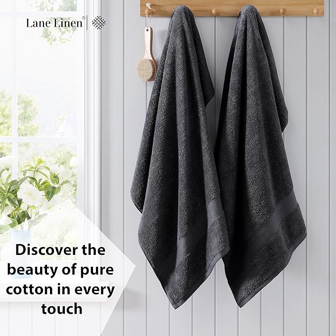 LANE LINEN Bath Towels 4 Pack - Image 3