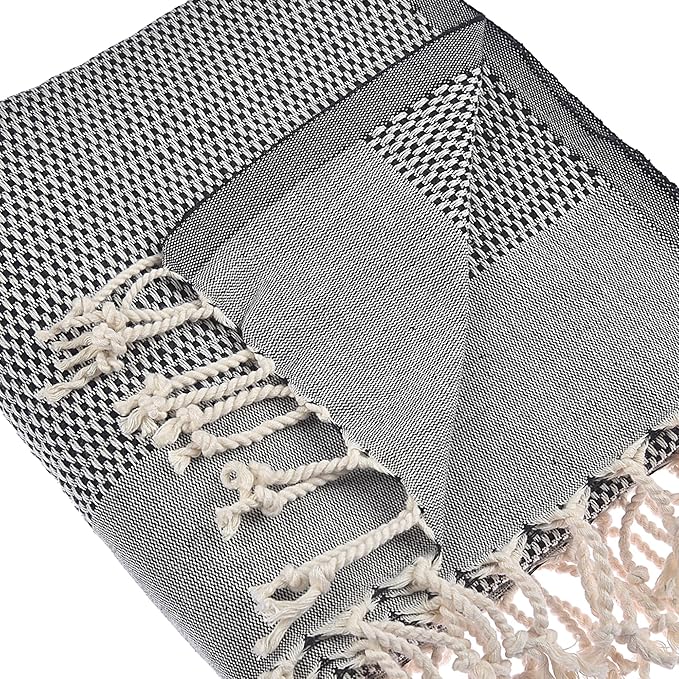 Beach Towel | Cotton Beach Towels, Sand Free, Highly Absorbent, Quick Dry - Image 4