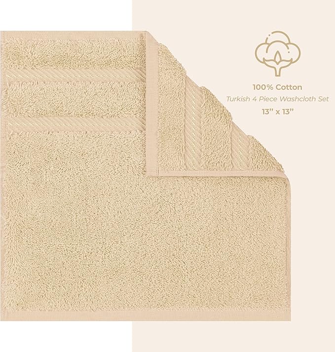 American Soft Linen Luxury Washcloths - Image 4