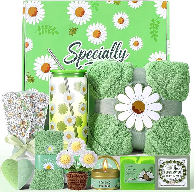 Mothers Day Gifts for Mom, Self Care Get Well Soon Gift Baskets for Women by Fesveoke