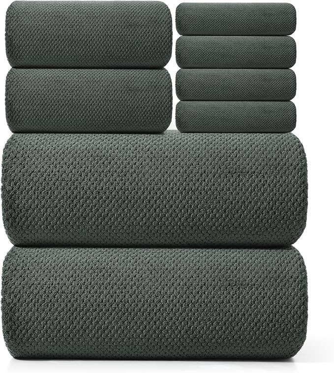 REDKISS Premium Towel Set of 8 by REDKISSOnline