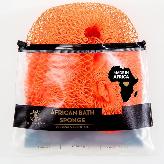 BELLANOMI African Exfoliating Net Sponge, Ethically sourced from Nigeria - Image 10
