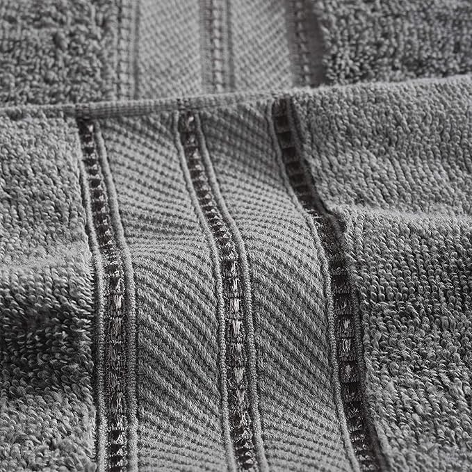 Modern Threads 4-Pack SpunLoft Bath Sheet White 35x69 - Image 6