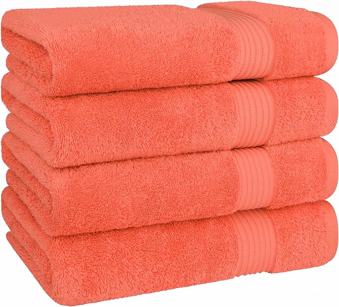 Cotton Paradise 4 Piece Turkish Bath Towels - Image 5