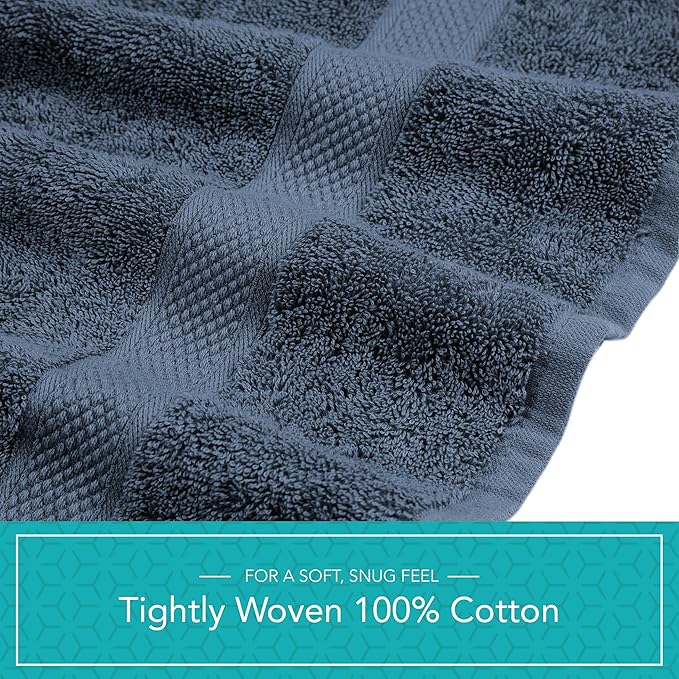 Pleasant Home Bath Towels Set of 6 100% Cotton, 515 GSM | Lightweight, Soft & - Image 6