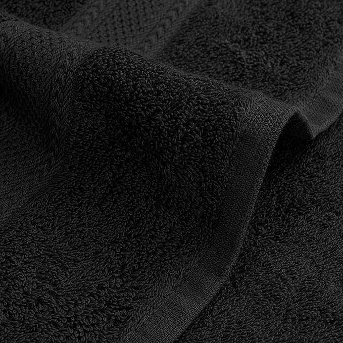 Commercial Bulk Pack of 12 Large Bath Towels – 100% Cotton Terry 24" x 50" – - Image 8