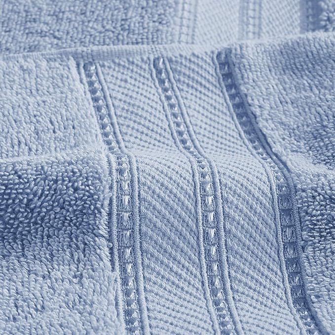 Modern Threads 4-Pack SpunLoft Bath Sheet White 35x68 - Image 6