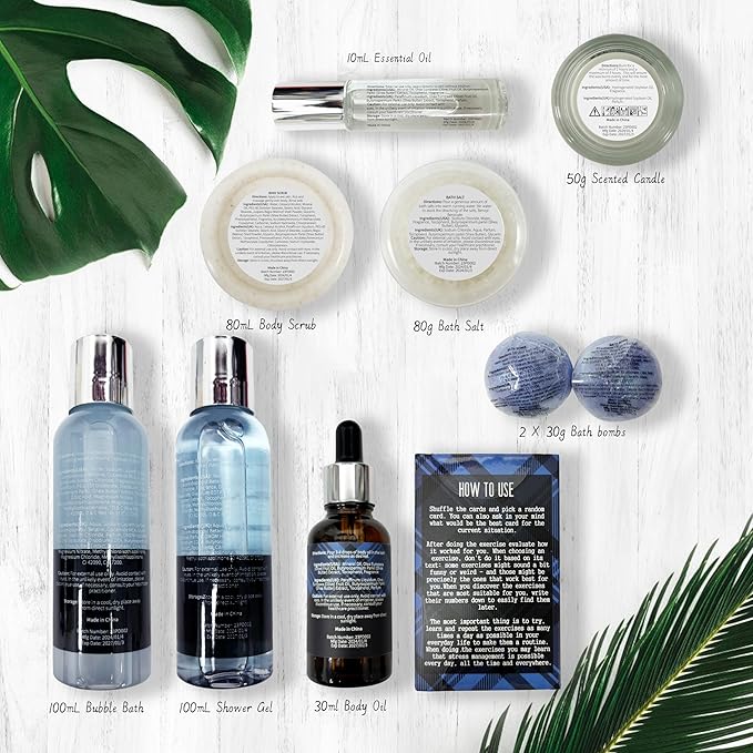 PEARLWORLD Bath Set with Ocean Scented Spa Gifts - Image 8