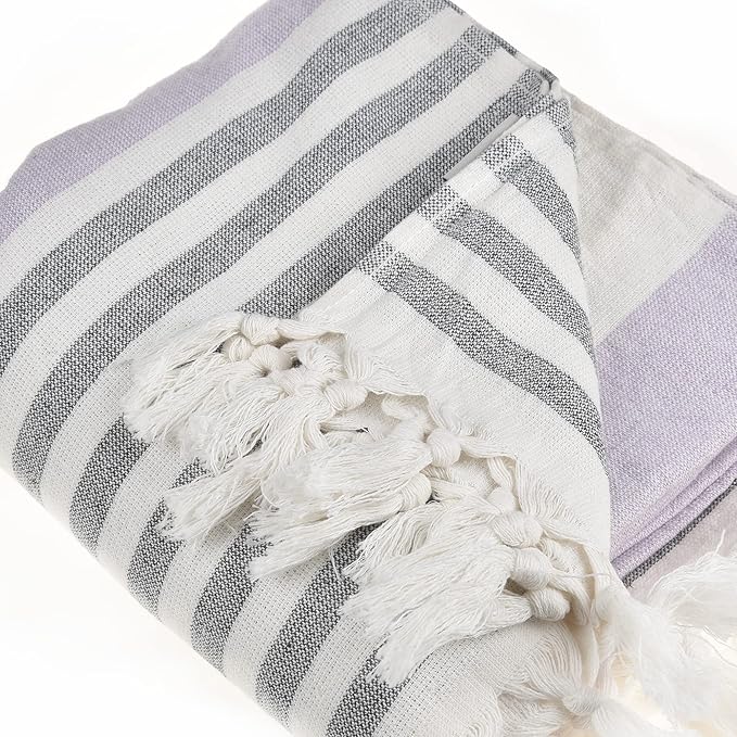 Beach Towel | Cotton Beach Towels, Sand Free, Highly Absorbent, Quick Dry - Image 4