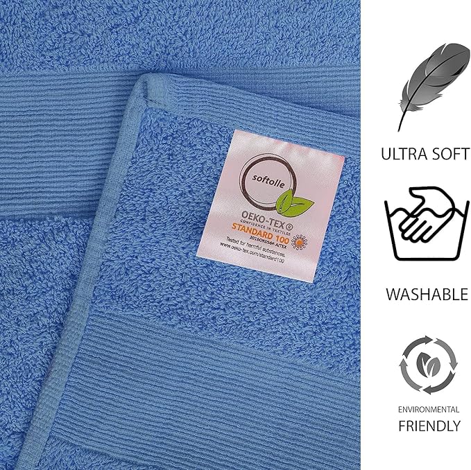 Softolle 100% Cotton Luxury Bath Sheets - Image 3