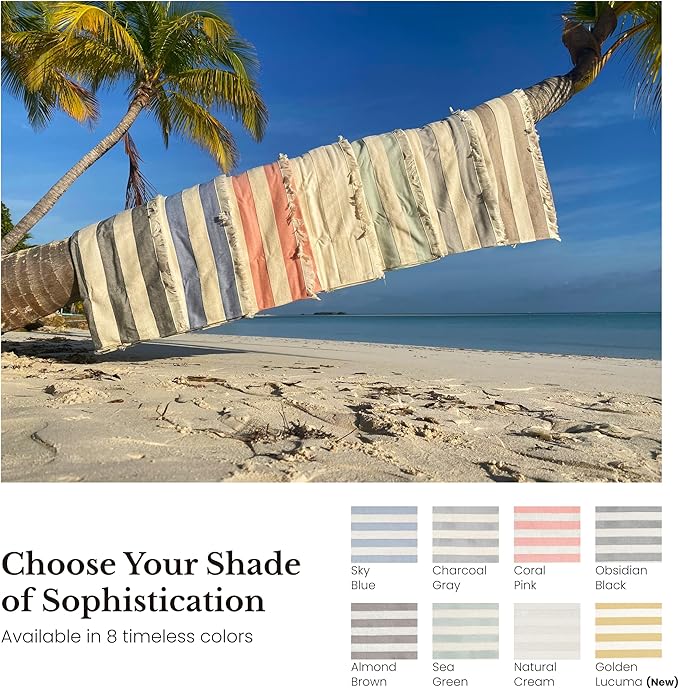 Lightweight Turkish Beach Towel - Image 8