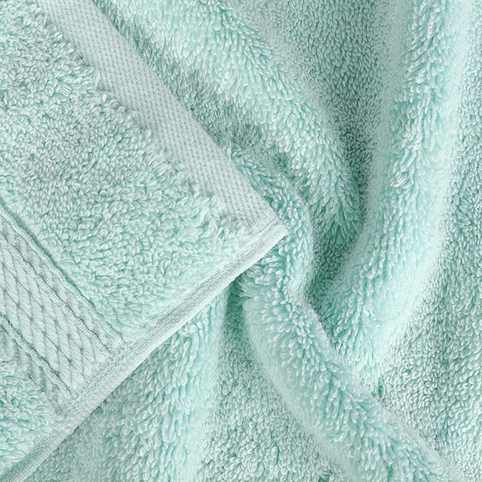 SUPERIOR Egyptian Cotton Pile 8 Piece Towel Set, Includes 2 Bath, 2 Hand - Image 7