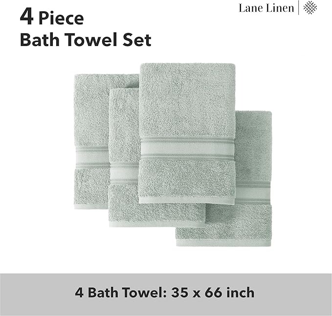 LANE LINEN Large Bath Towels - Image 3