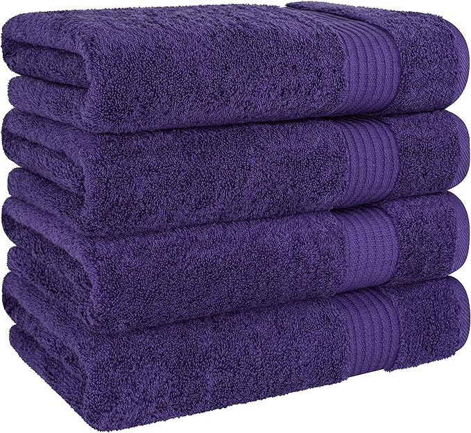 Cotton Paradise 4 Piece Turkish Bath Towels - Image 5