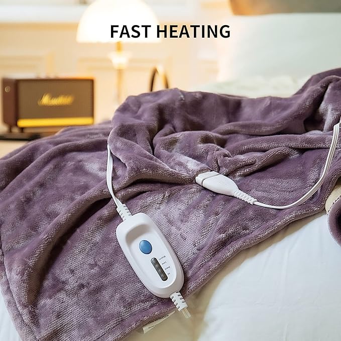JET'S HOME Heated Blanket Twin 62"x84" - Image 5
