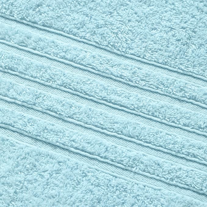 Aibaser Towels - Premium 100% Cotton Bath Towels Set, Lightweight and High - Image 7
